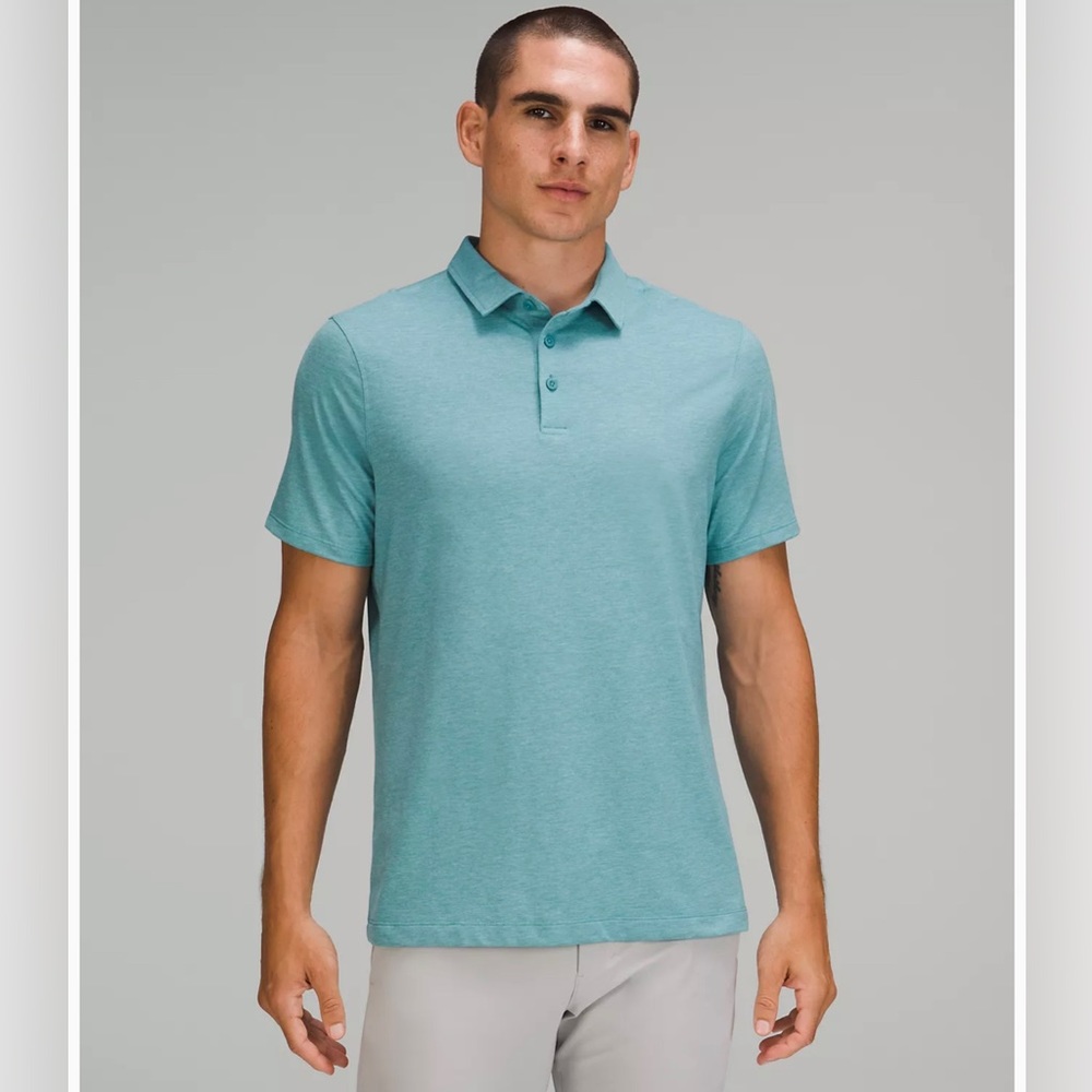 Lulu Lemon Men’s Evolution Short Sleeve Polo Shirt